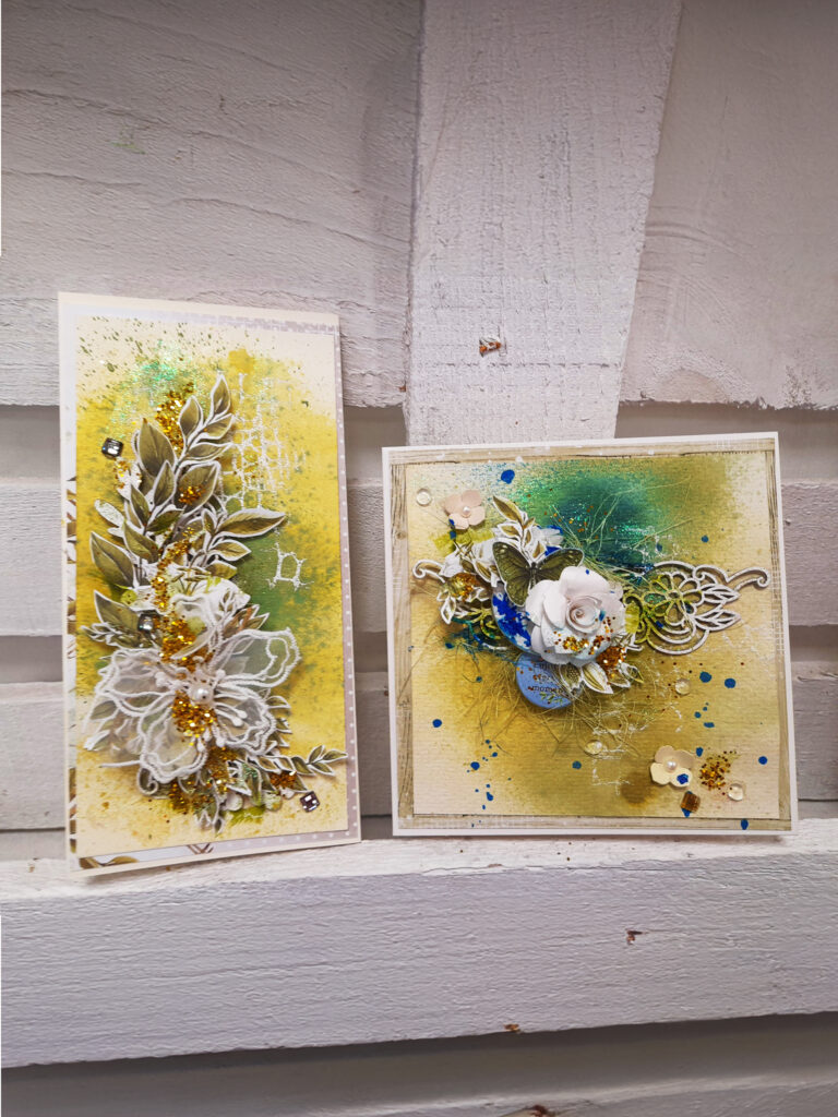 mixed media kaardid