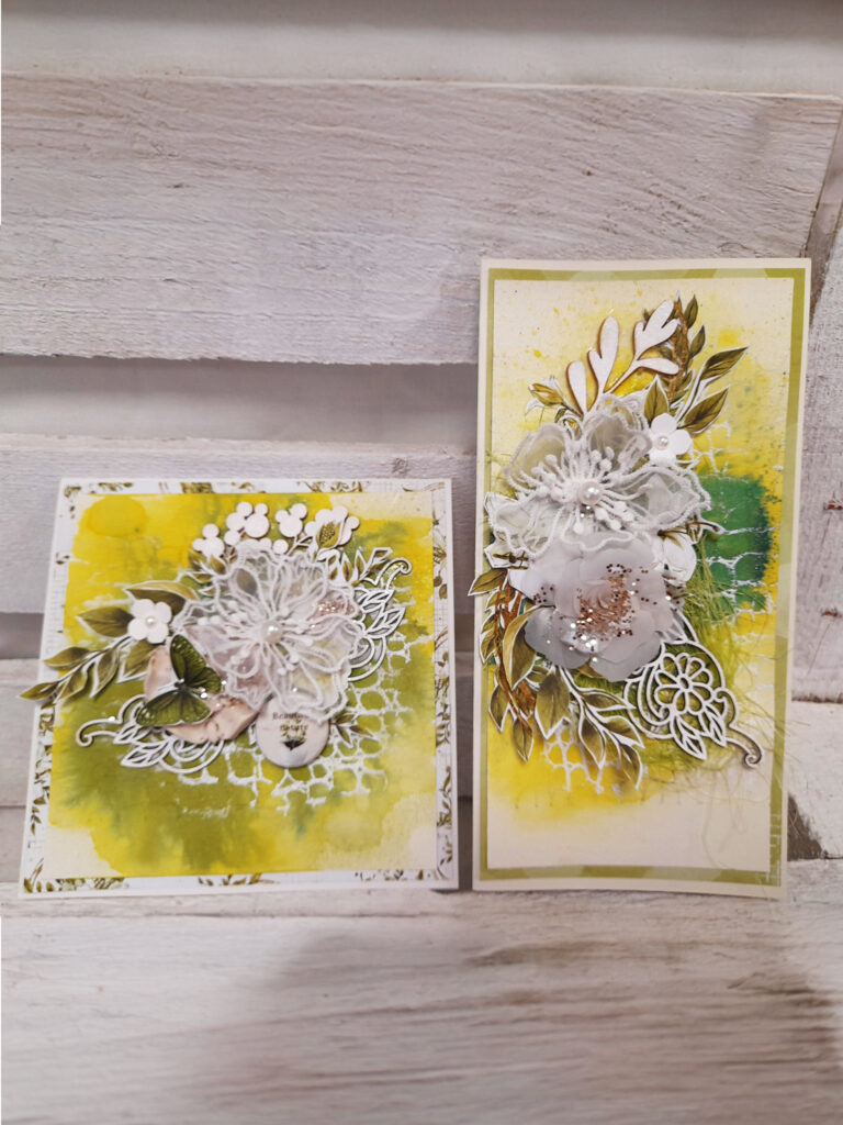 mixed media kaardid