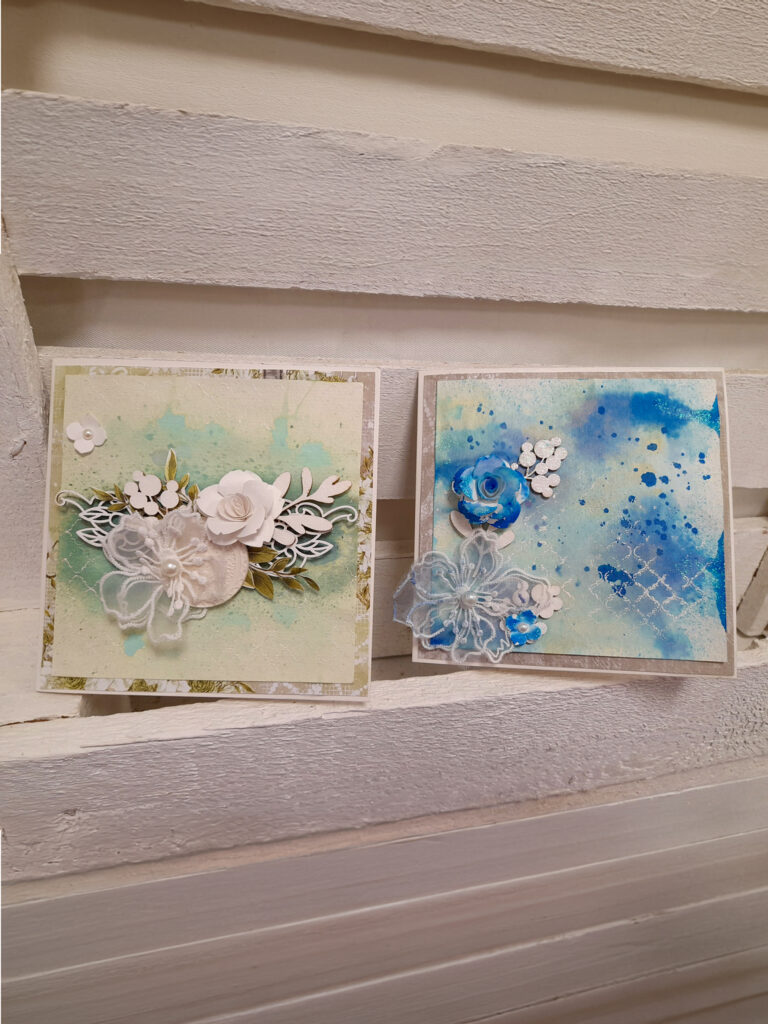 mixed media kaardid