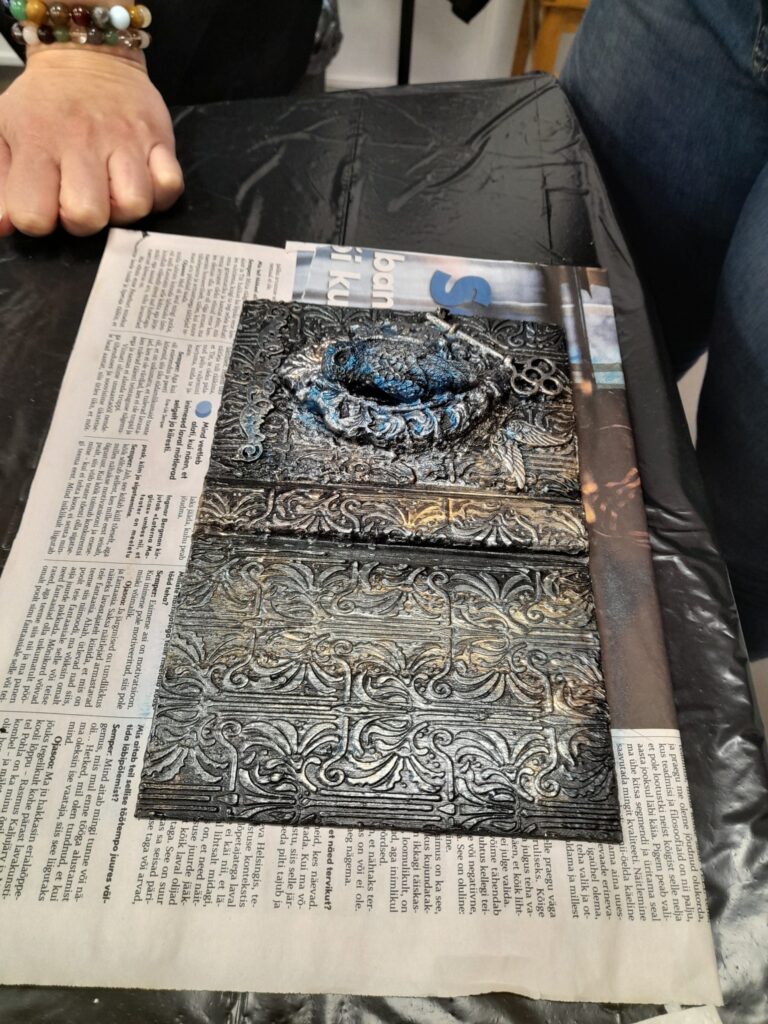 Mixed media märkmiku töötuba